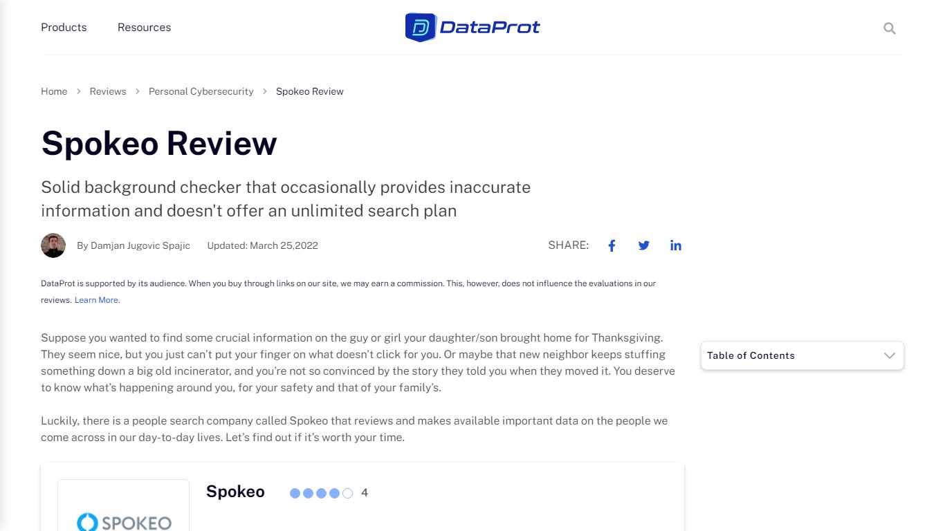 Spokeo Review 2022 | How Reliable Is This People Search Site? - Dataprot